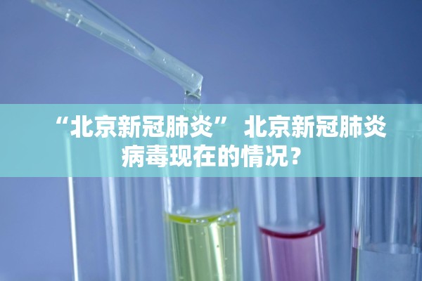 “北京新冠肺炎” 北京新冠肺炎病毒现在的情况？