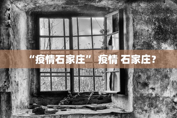 “疫情石家庄	” 疫情 石家庄？