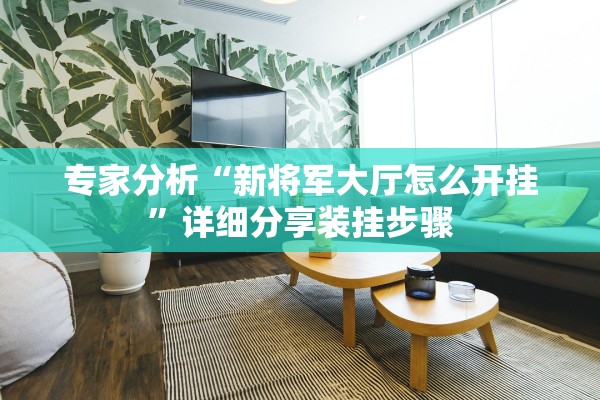 专家分析“新将军大厅怎么开挂”详细分享装挂步骤