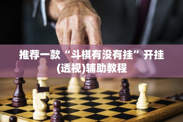 推荐一款“斗棋有没有挂”开挂(透视)辅助教程
