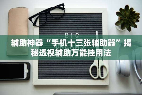 辅助神器“手机十三张辅助器”揭秘透视辅助万能挂用法