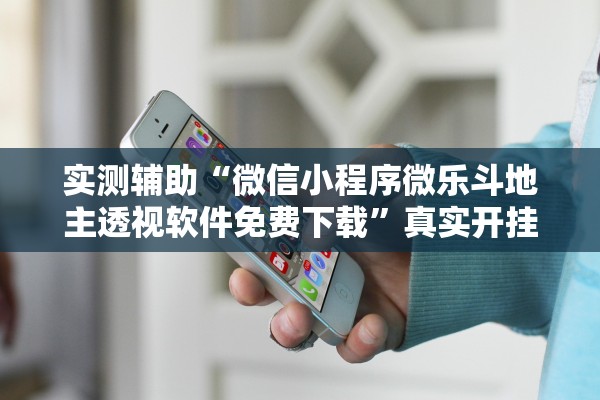 实测辅助“微信小程序微乐斗地主透视软件免费下载”真实开挂技巧分享