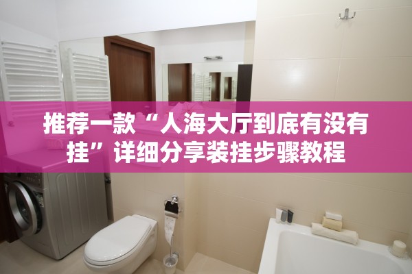 推荐一款“人海大厅到底有没有挂”详细分享装挂步骤教程