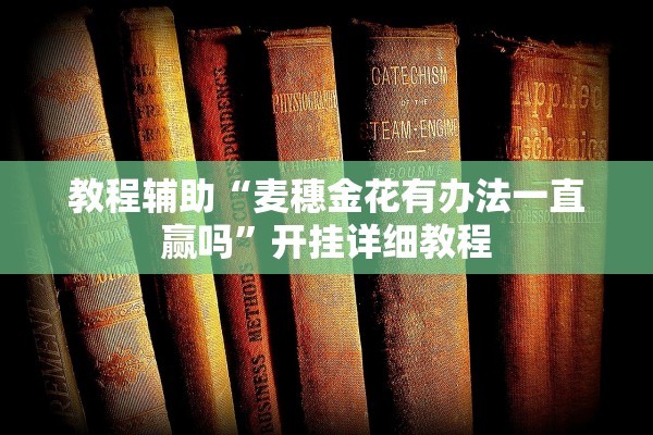 教程辅助“麦穗金花有办法一直赢吗”开挂详细教程