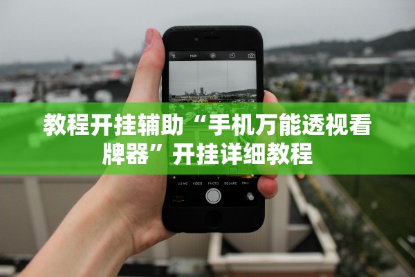 教程开挂辅助“手机万能透视看牌器”开挂详细教程