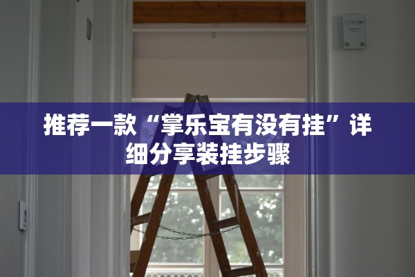 推荐一款“掌乐宝有没有挂	”详细分享装挂步骤