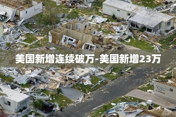 美国新增连续破万-美国新增23万