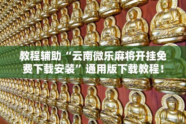 教程辅助“云南微乐麻将开挂免费下载安装”通用版下载教程！