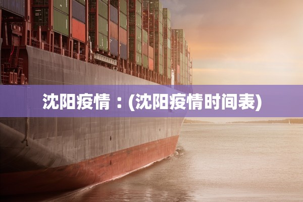 沈阳疫情︰(沈阳疫情时间表)