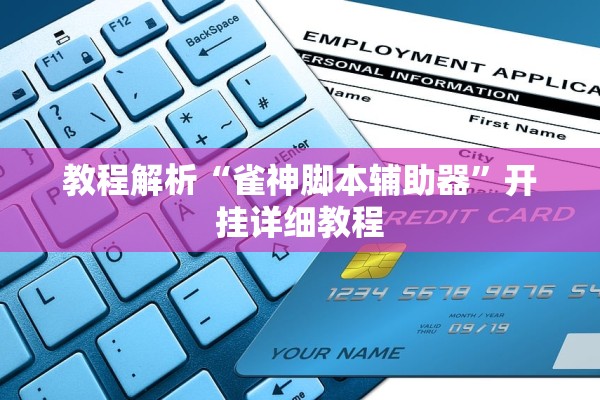 教程解析“雀神脚本辅助器”开挂详细教程