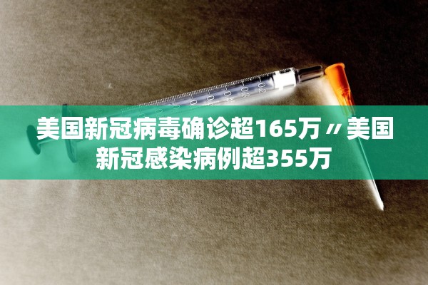 美国新冠病毒确诊超165万〃美国新冠感染病例超355万