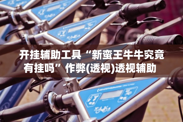 开挂辅助工具“新蛮王牛牛究竟有挂吗”作弊(透视)透视辅助 