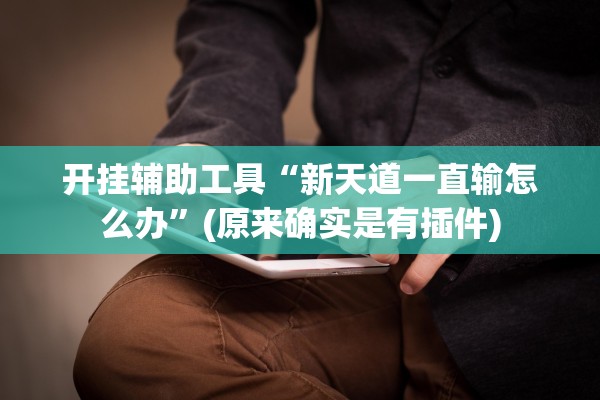 开挂辅助工具“新天道一直输怎么办”(原来确实是有插件)