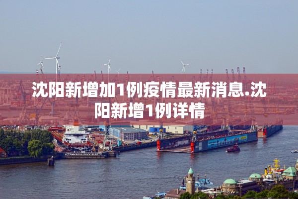 沈阳新增加1例疫情最新消息.沈阳新增1例详情