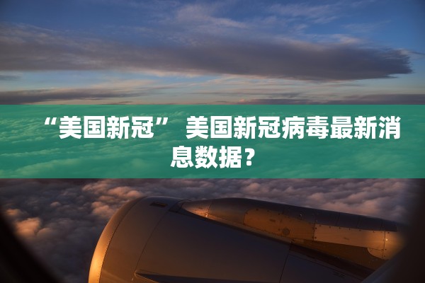 “美国新冠” 美国新冠病毒最新消息数据？