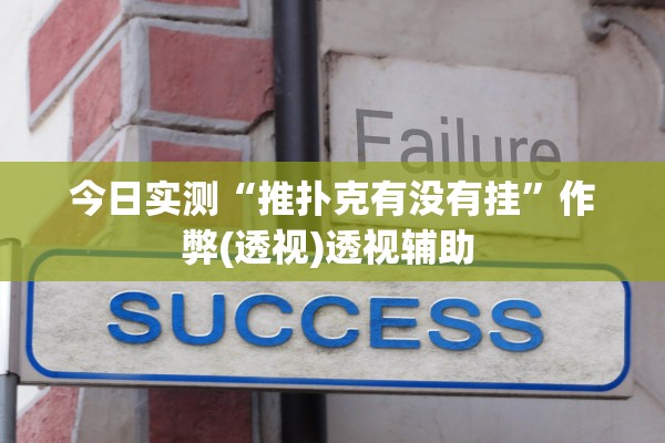今日实测“推扑克有没有挂”作弊(透视)透视辅助 