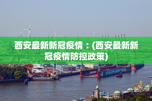 西安最新新冠疫情︰(西安最新新冠疫情防控政策)