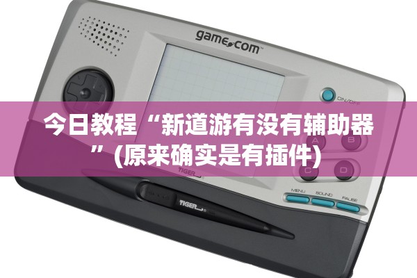 今日教程“新道游有没有辅助器”(原来确实是有插件) 