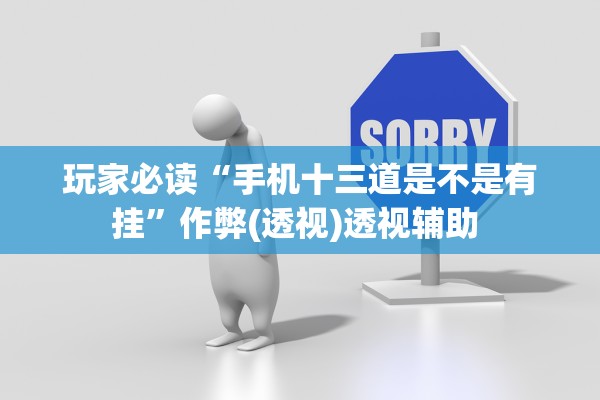 玩家必读“手机十三道是不是有挂”作弊(透视)透视辅助 