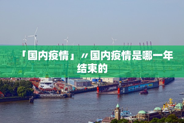 「国内疫情」〃国内疫情是哪一年结束的