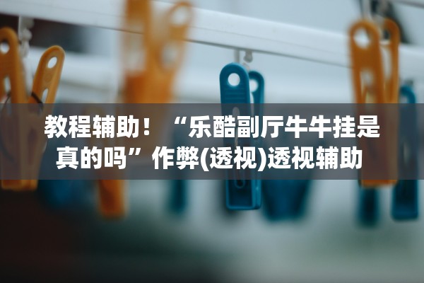 教程辅助！“乐酷副厅牛牛挂是真的吗”作弊(透视)透视辅助 