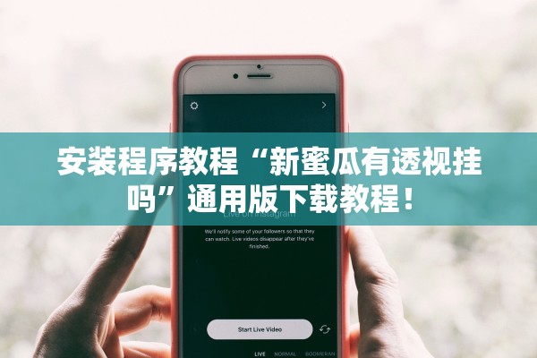 安装程序教程“新蜜瓜有透视挂吗”通用版下载教程！