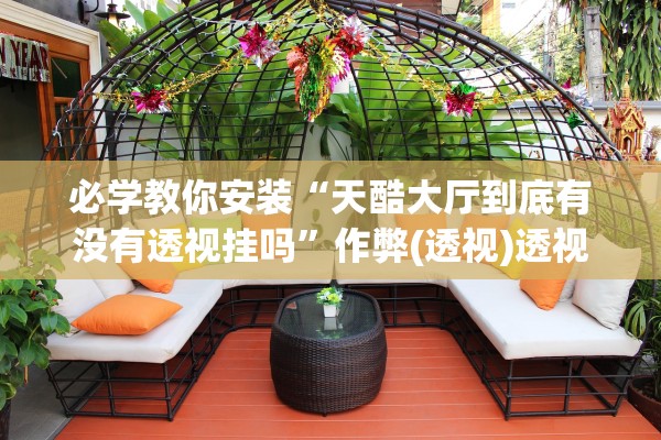 必学教你安装“天酷大厅到底有没有透视挂吗	”作弊(透视)透视辅助 