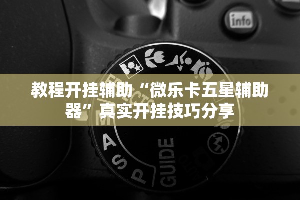 教程开挂辅助“微乐卡五星辅助器”真实开挂技巧分享