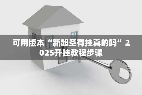 可用版本“新超圣有挂真的吗”2025开挂教程步骤