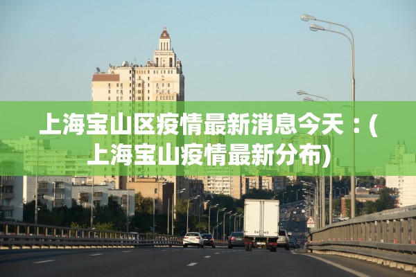 上海宝山区疫情最新消息今天︰(上海宝山疫情最新分布)