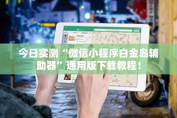 今日实测“微信小程序白金岛辅助器”通用版下载教程！