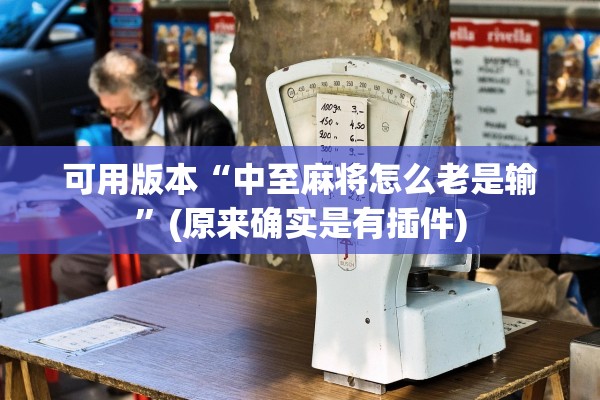 可用版本“中至麻将怎么老是输”(原来确实是有插件)