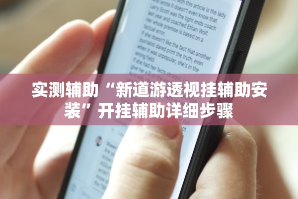 实测辅助“新道游透视挂辅助安装”开挂辅助详细步骤