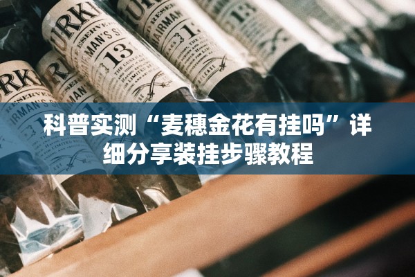 科普实测“麦穗金花有挂吗”详细分享装挂步骤教程