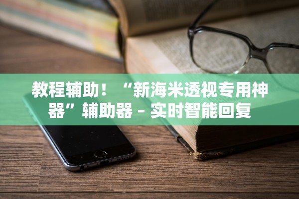 教程辅助！“新海米透视专用神器”辅助器 – 实时智能回复