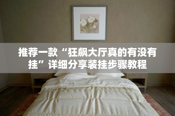 推荐一款“狂飙大厅真的有没有挂”详细分享装挂步骤教程
