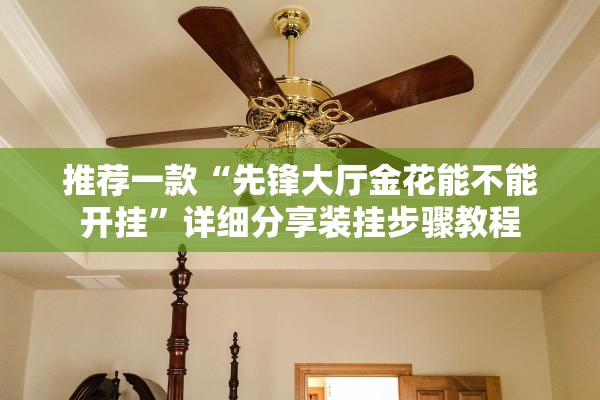 推荐一款“先锋大厅金花能不能开挂”详细分享装挂步骤教程