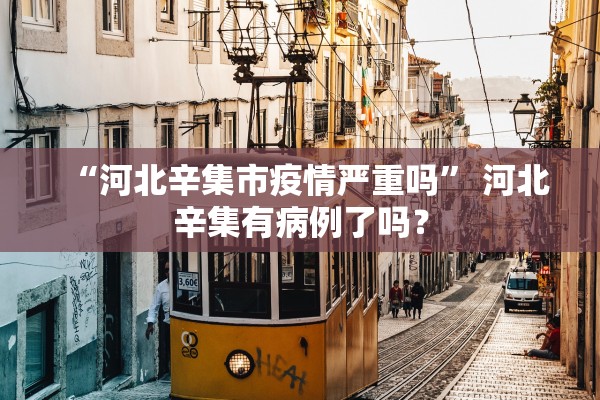 “河北辛集市疫情严重吗” 河北辛集有病例了吗？