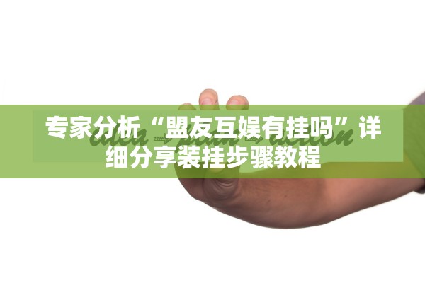 专家分析“盟友互娱有挂吗”详细分享装挂步骤教程