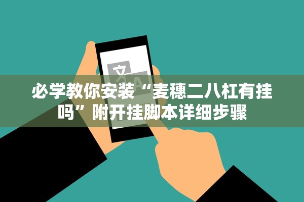 必学教你安装“麦穗二八杠有挂吗”附开挂脚本详细步骤