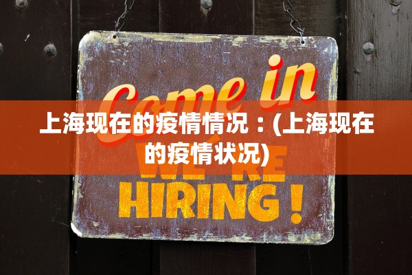 上海现在的疫情情况︰(上海现在的疫情状况)