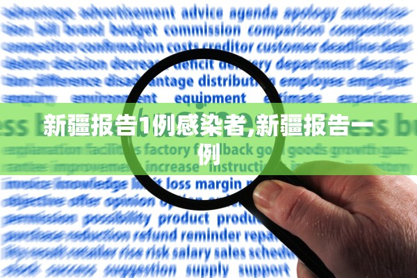 新疆报告1例感染者,新疆报告一例