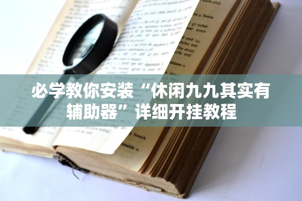 必学教你安装“休闲九九其实有辅助器”详细开挂教程