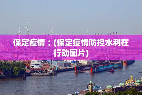 保定疫情︰(保定疫情防控水利在行动图片)