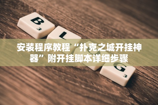 安装程序教程“扑克之城开挂神器”附开挂脚本详细步骤