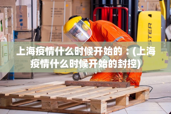 上海疫情什么时候开始的︰(上海疫情什么时候开始的封控)