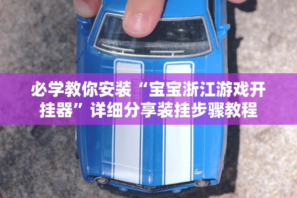 必学教你安装“宝宝浙江游戏开挂器”详细分享装挂步骤教程
