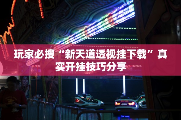 玩家必搜“新天道透视挂下载”真实开挂技巧分享