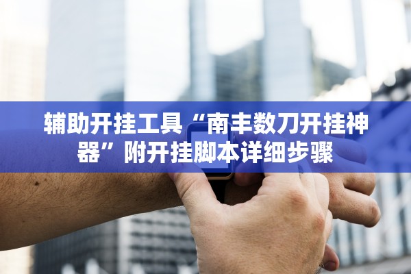 辅助开挂工具“南丰数刀开挂神器”附开挂脚本详细步骤