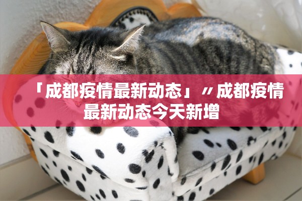 「成都疫情最新动态」〃成都疫情最新动态今天新增